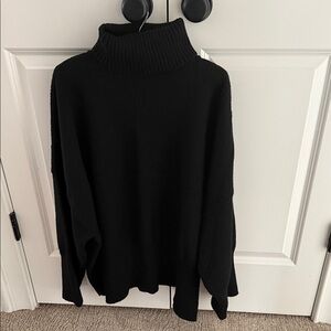 Topshop Classic Black Turtleneck Sweater